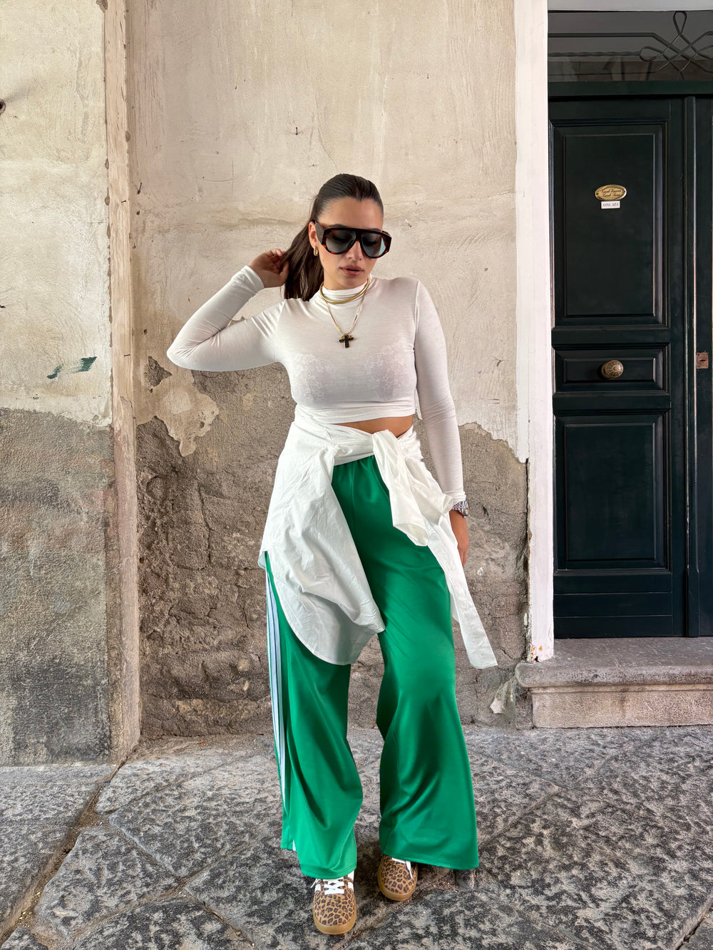 Maglia velar crop