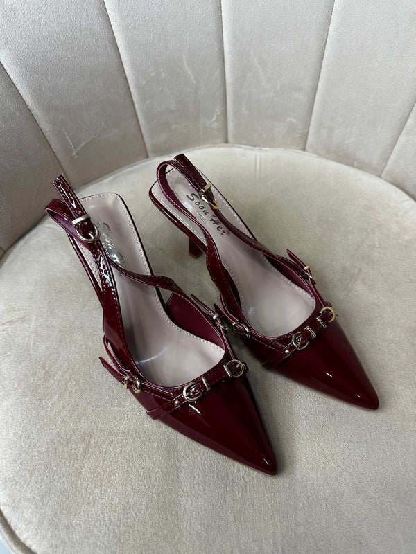 Décolleté Chic Bordeaux