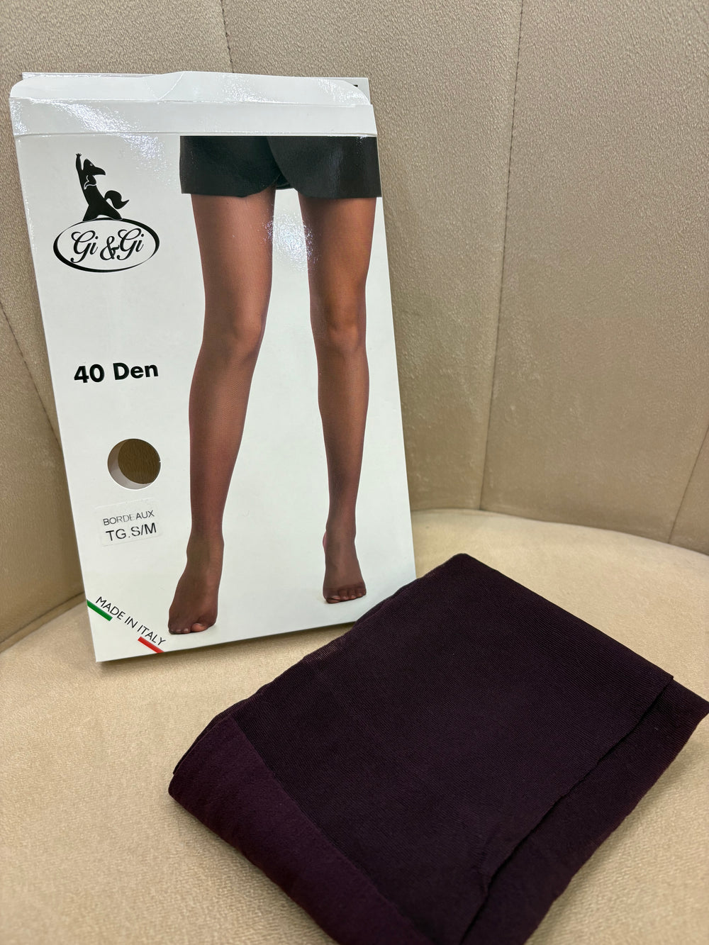 Calze Bordeaux 40 den