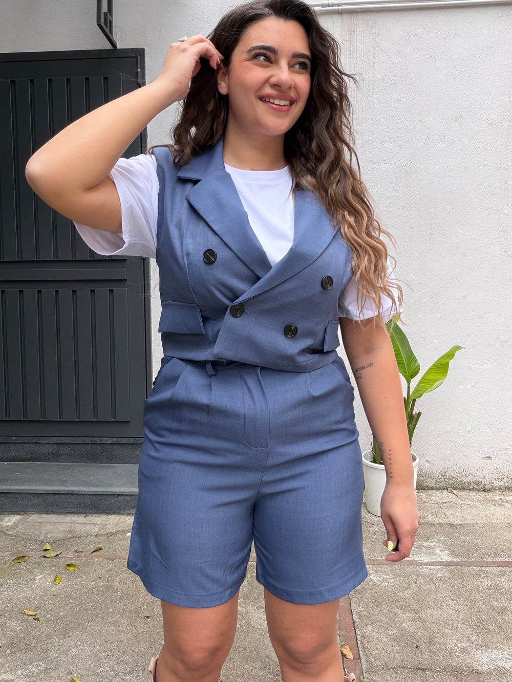 Coordinato Cami Blu Jeans