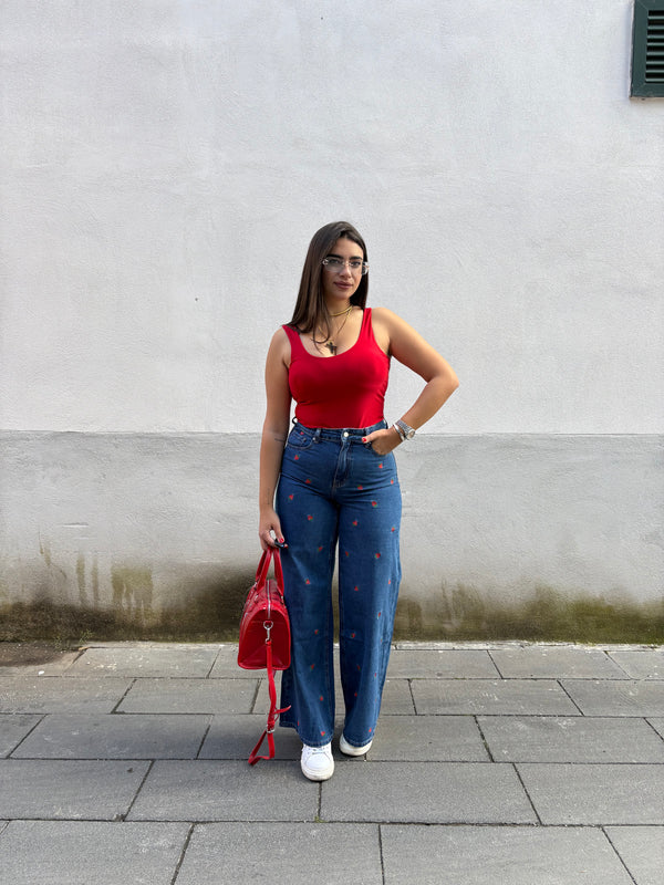 Jeans strawberry