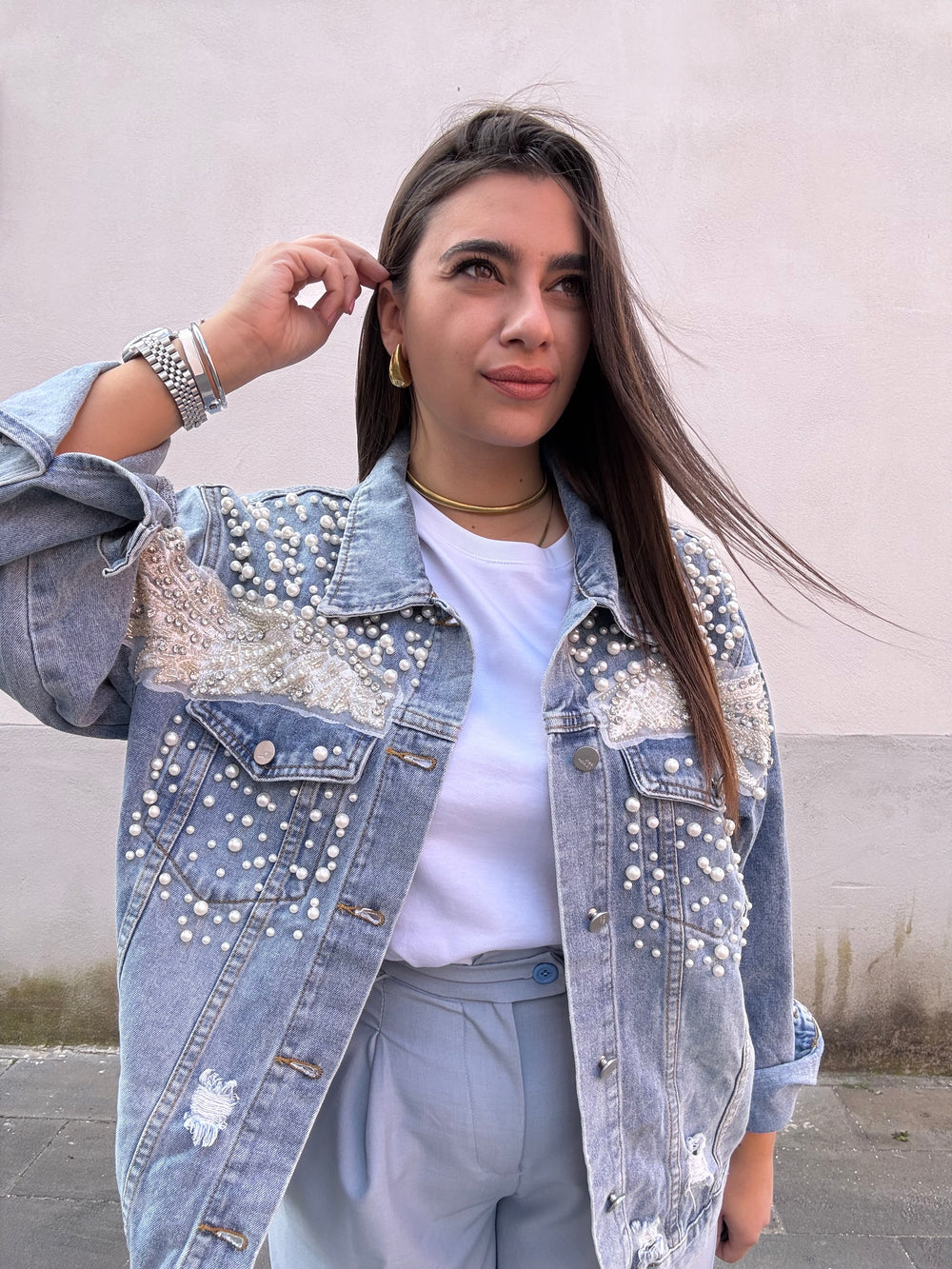 Jacket Perla in jeans