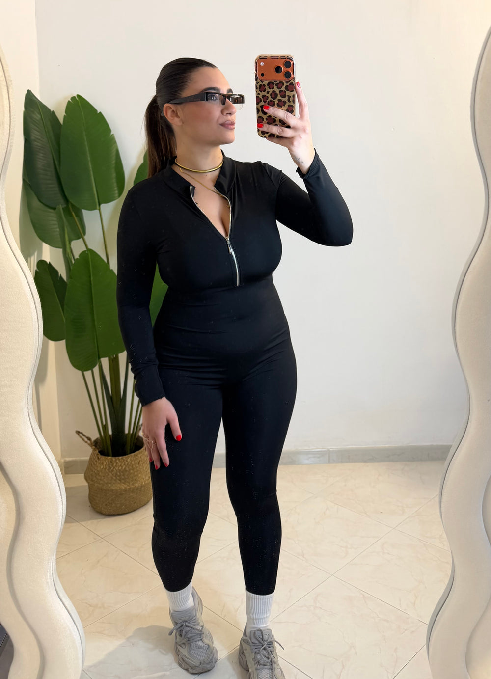 Tutina in Lycra Nera
