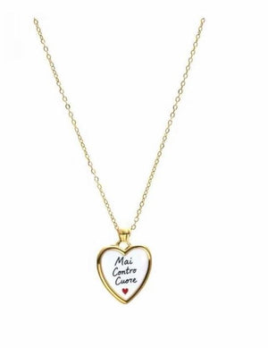 Collana “mai contro cuore”