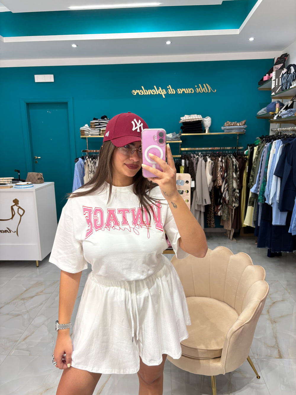 Coordinato Vintage Bianco