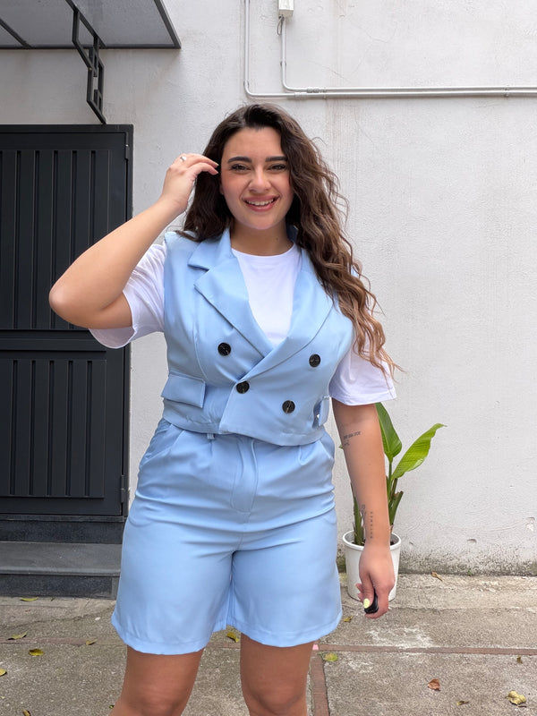 Coordinato Cami Azzurro