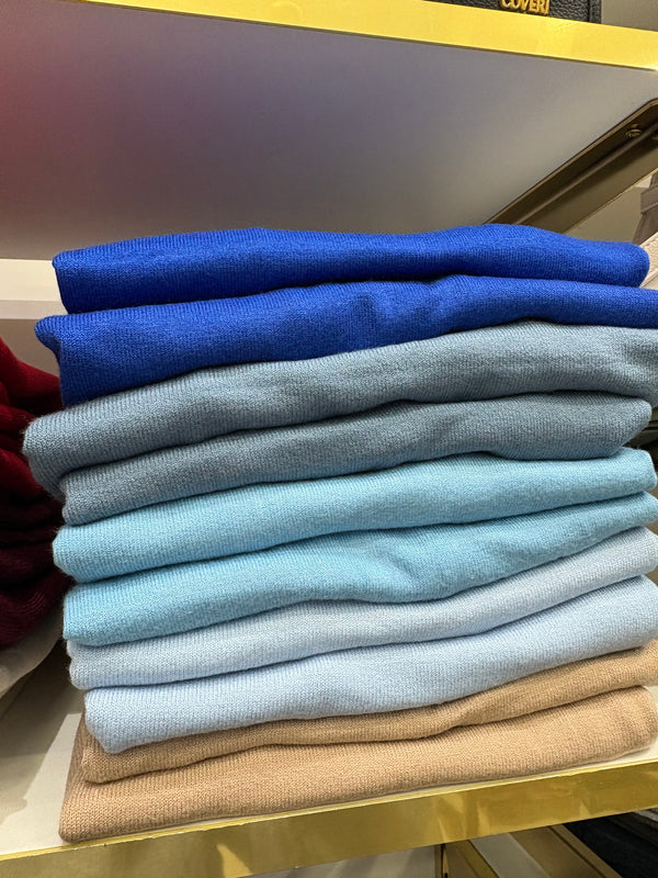 Mezzo collo Basic Lana Rasata