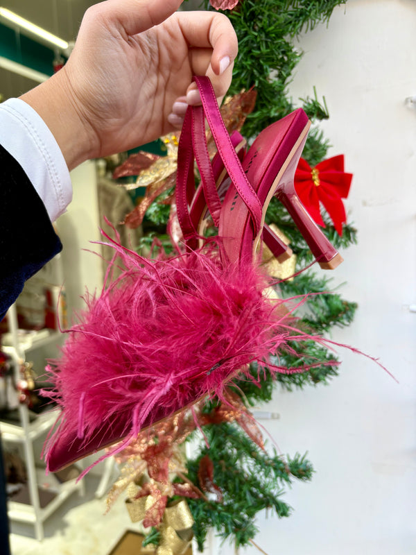 Décolleté Piuma Bordeaux