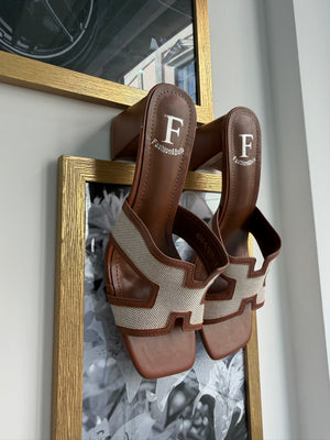 Sandali Herm Beige