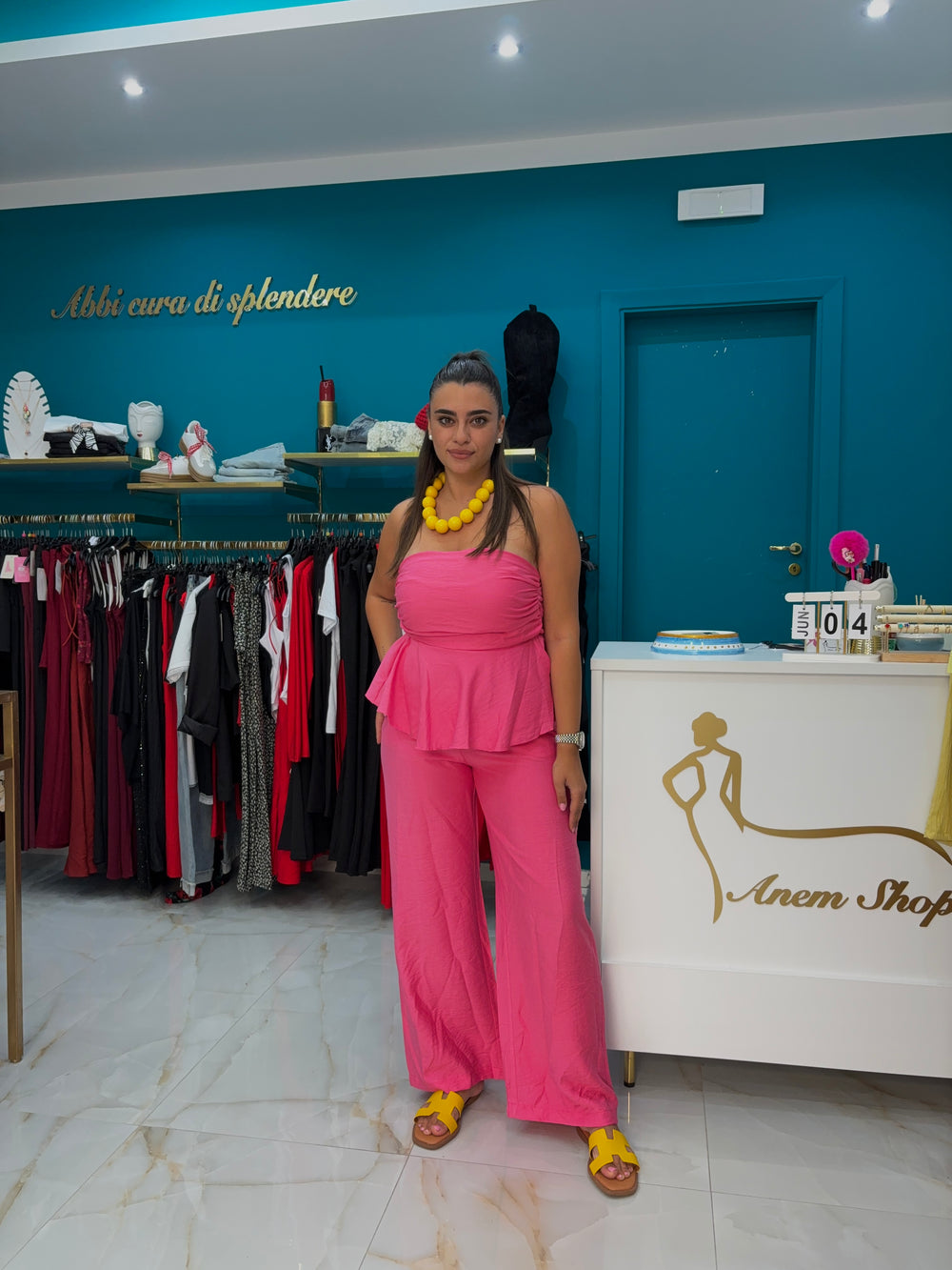 Coordinato Simona Fucsia