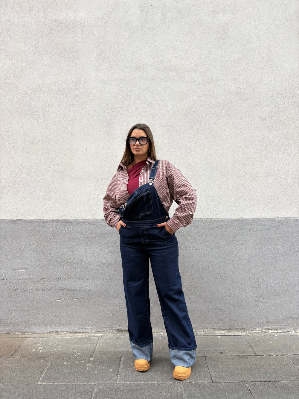 Salopette In Jeans Floris