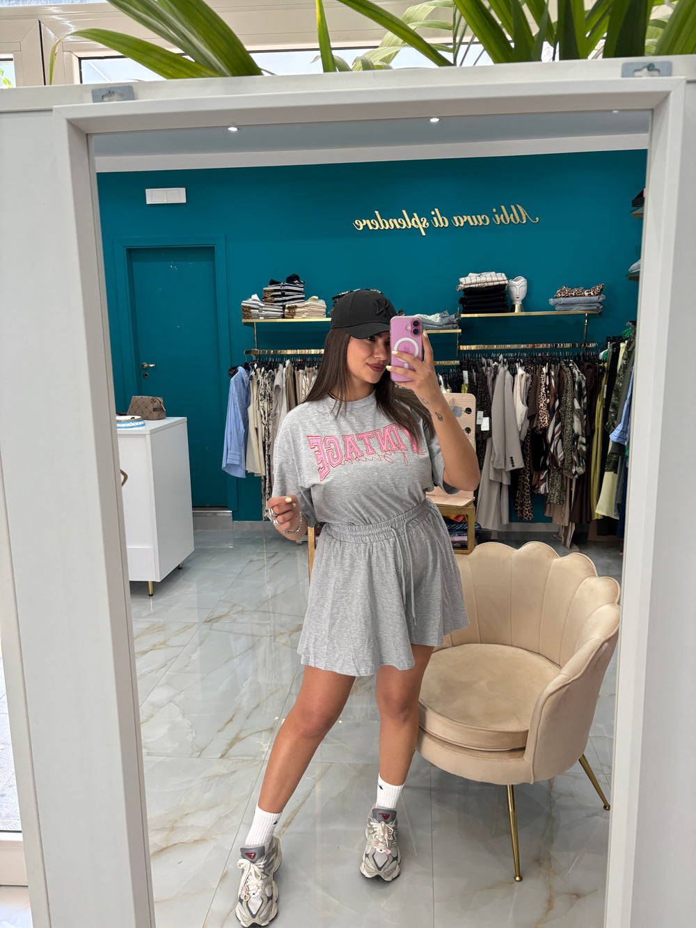 Coordinato Vintage Grigio