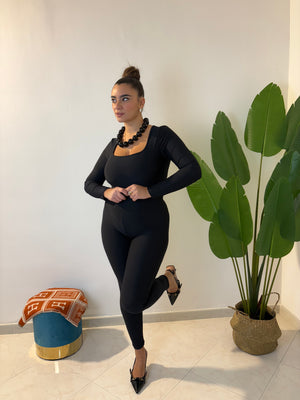 Leggins in lycra Nero