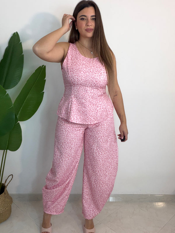 Coordinato Pink Leopard