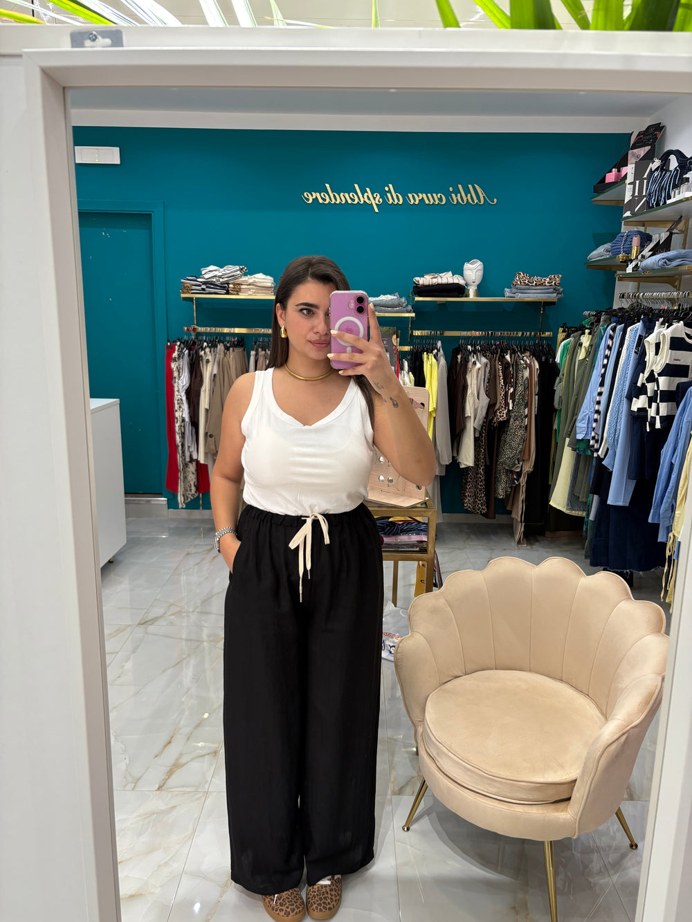 Pantalone Palazzo Nero