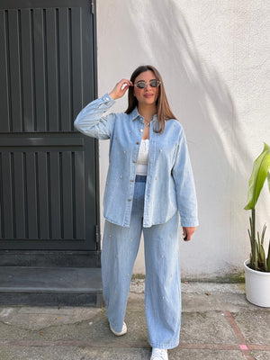 Coordinato Spring Denim Chiaro