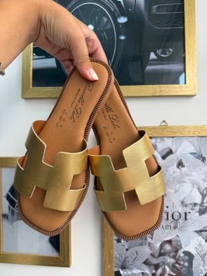 PRE ORDINE (4/5 GG) Ciabattina Summer Oro