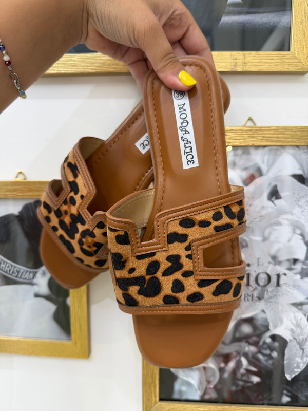 Ciabattine Summer Leopard
