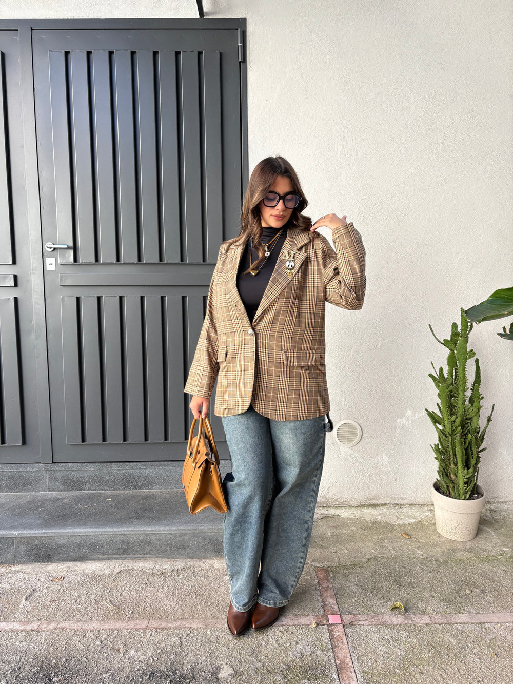 Giacca Milano Cammello