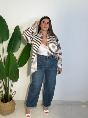 Jeans Ballon Sabbiato