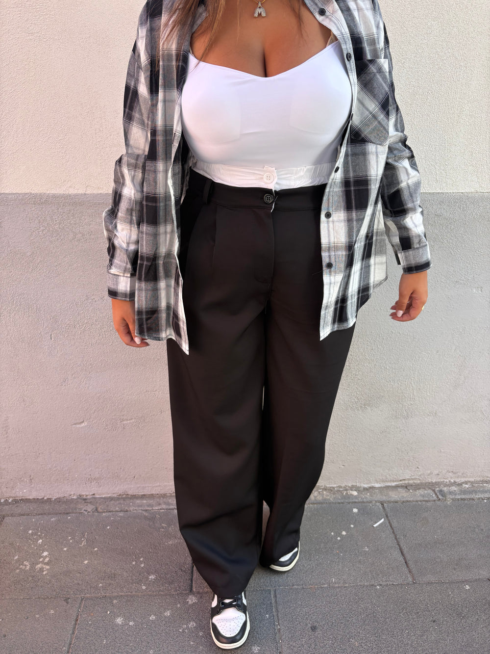 Pantalone Palazzo doppio elastico