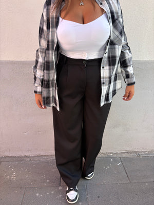 Pantalone Palazzo doppio elastico
