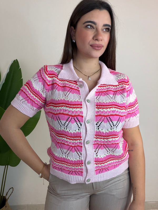 Maglia Waves Fucsia