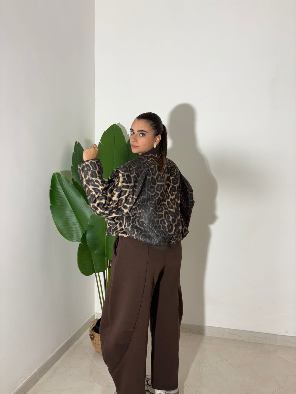 Pantalone Japan Marrone