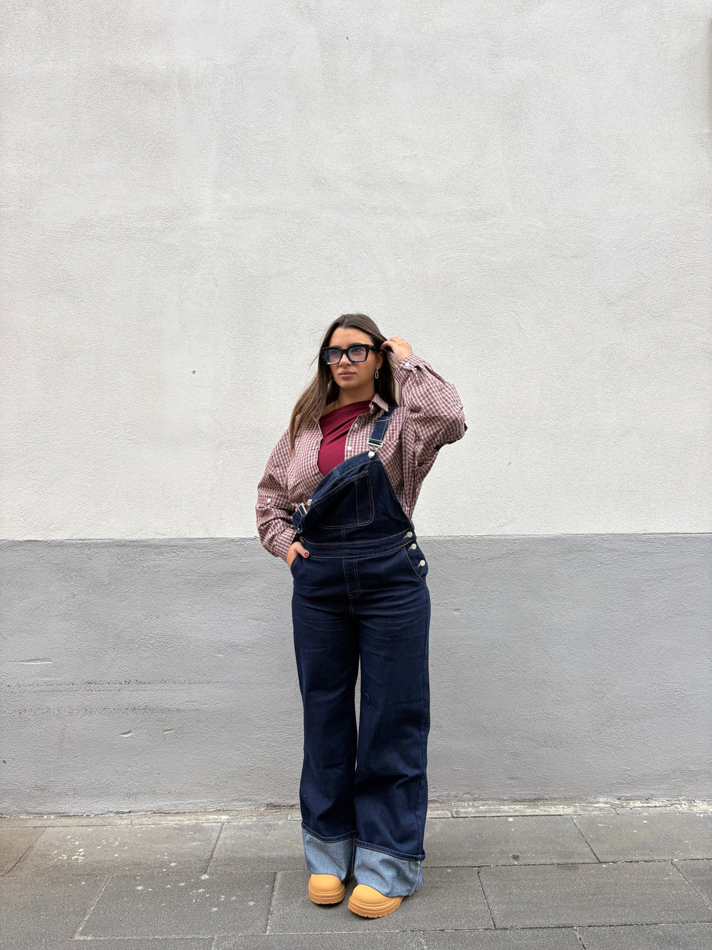 Salopette In Jeans Floris