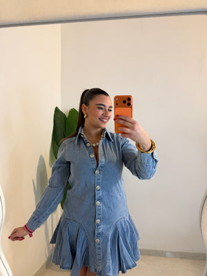 Mini Dress Baby Chiaro