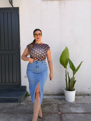 Longuette Jeans 7992
