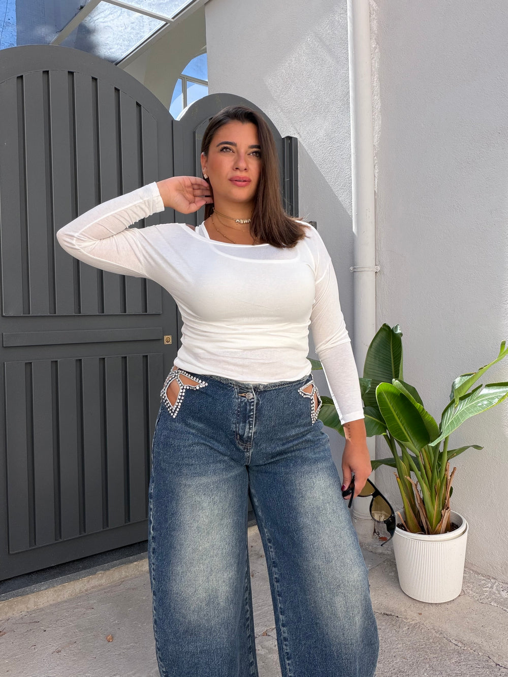 Canotta e Maglia Milga Bianca