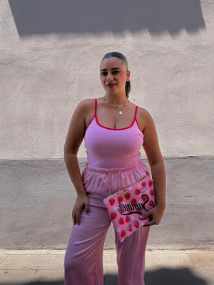 Body rosso e rosa
