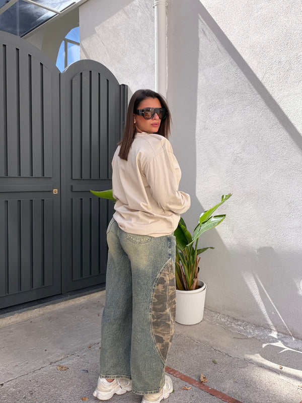Jeans Ballon Sfumato