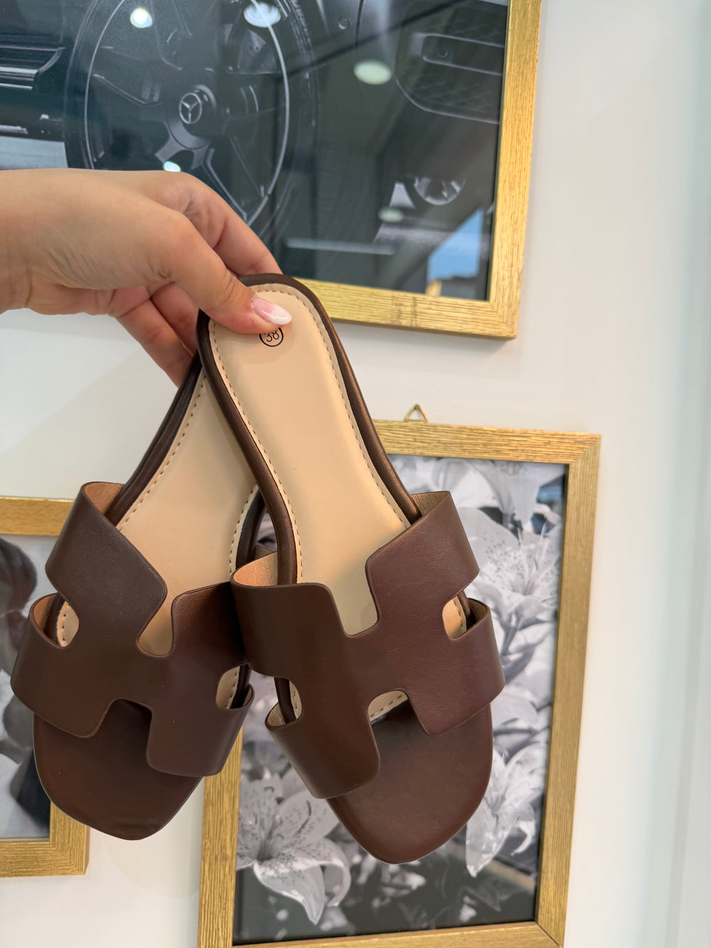 Ciabattina Summer Marrone