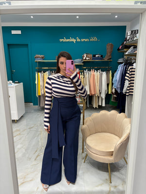 Pantalone Palazzo Blu