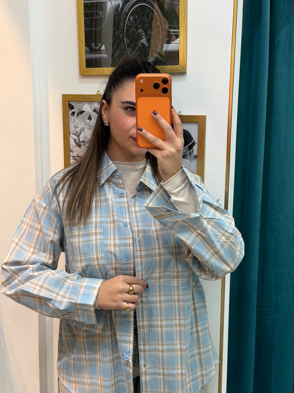 Camicia London Azzurrina