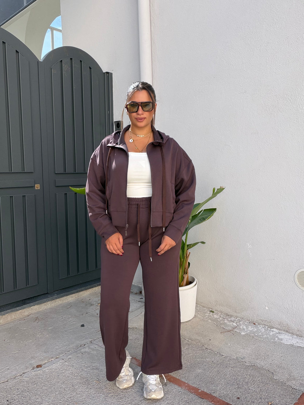 Coordset Sporty Marrone