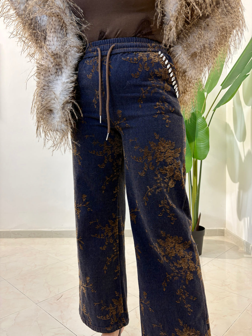 Jeans Empatic Marrone