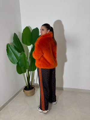 Eco Pelliccia Praga Arancio