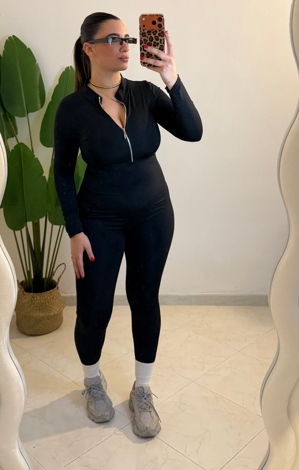 Tutina in Lycra Nera
