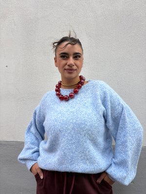 Maglioncino Morbido azzurro