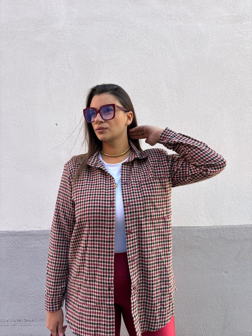 Camicia Flanella Rossa e nera