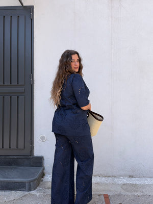 Tailleur Malaga Blu