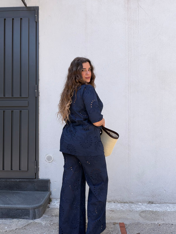 Tailleur Malaga Blu