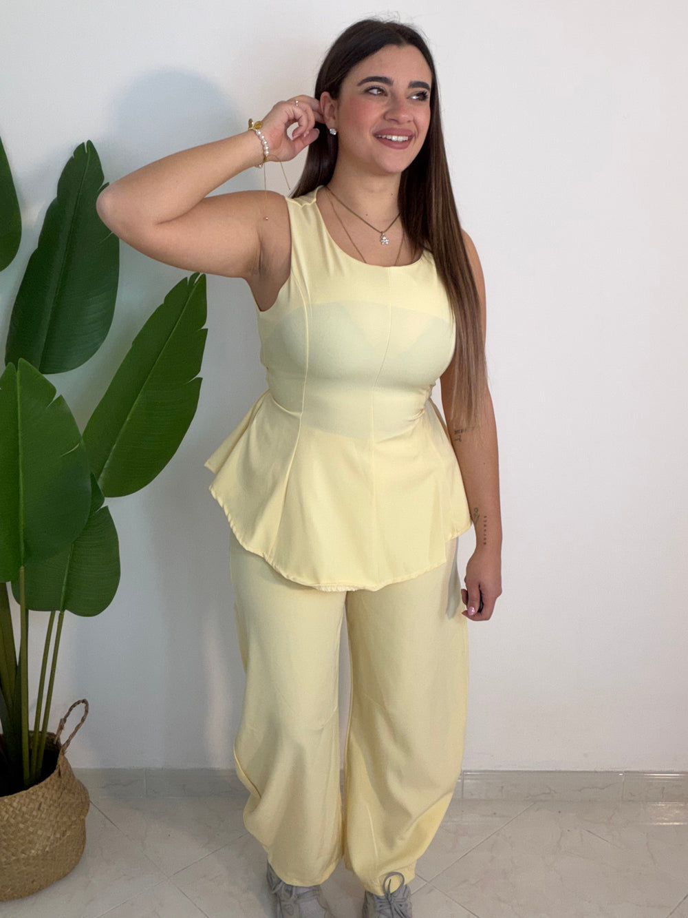 Coordinato Jasmine Giallo