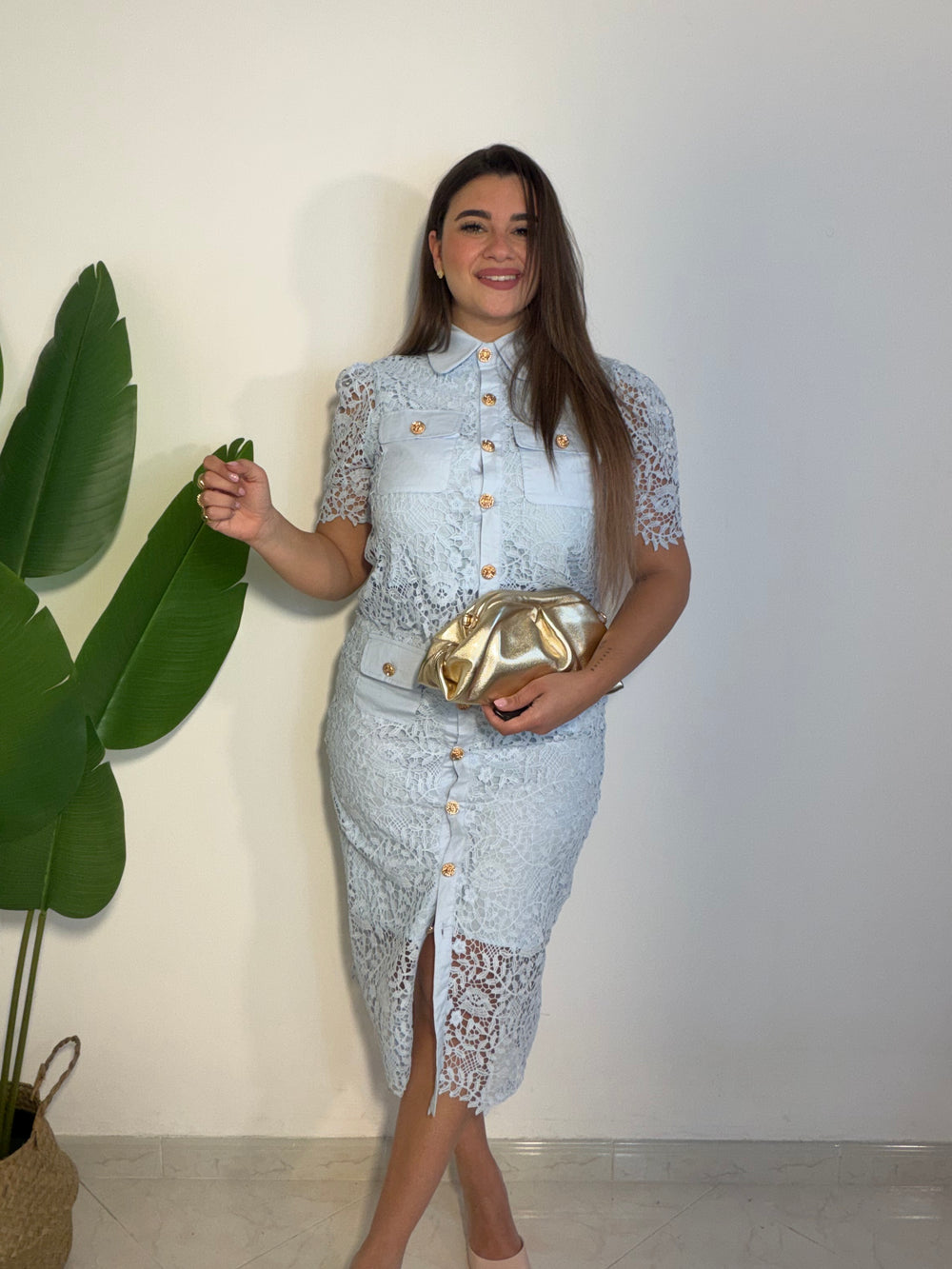 PRE ORDINE Coordinato Tres Chic Azzurro