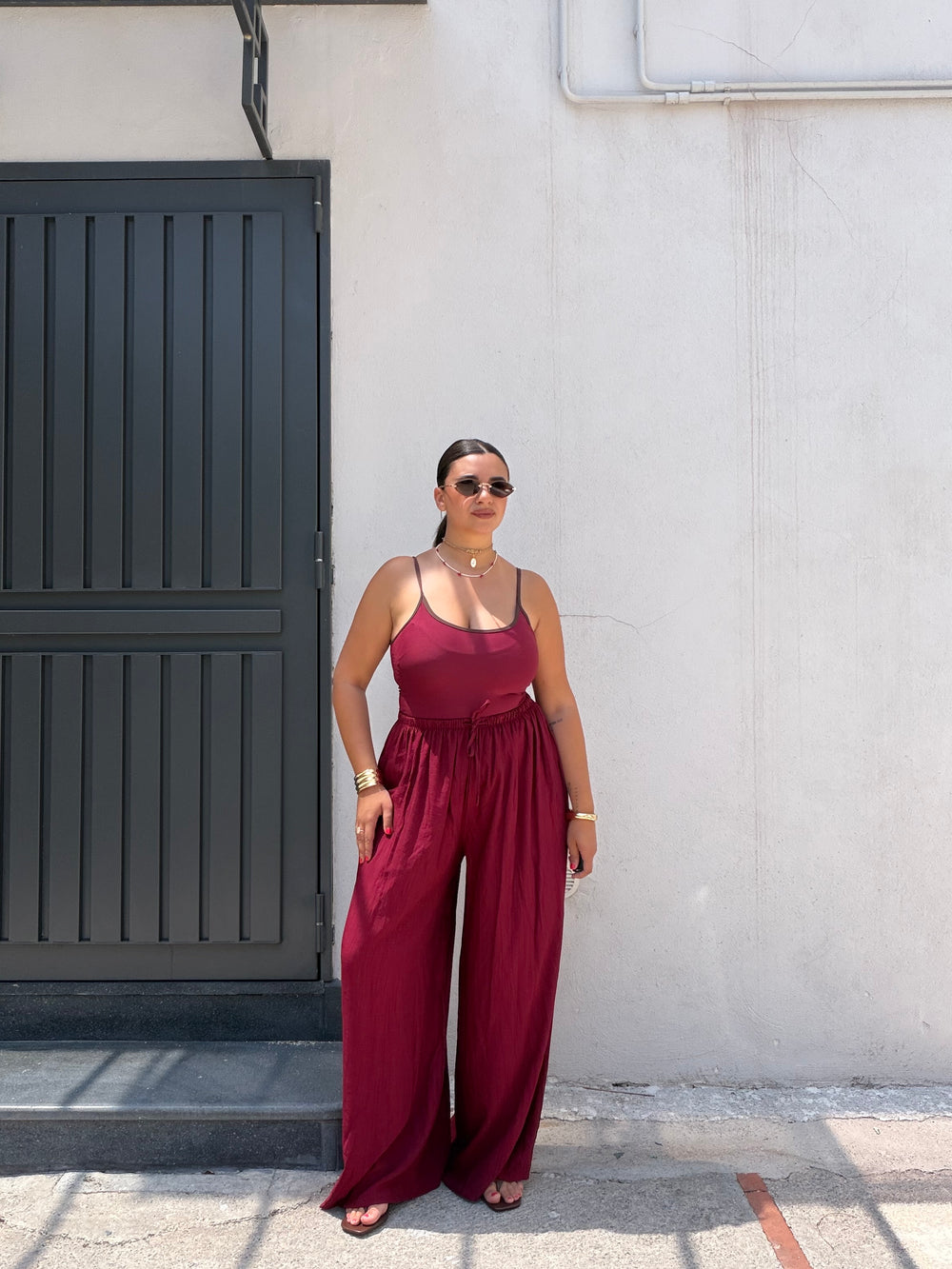 Pantalone Messico Bordeaux