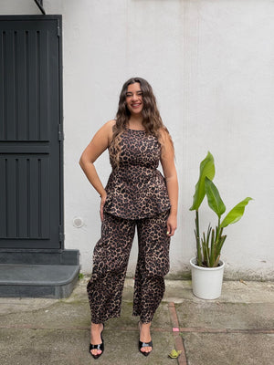 Coordinato Jasmine Leopardato