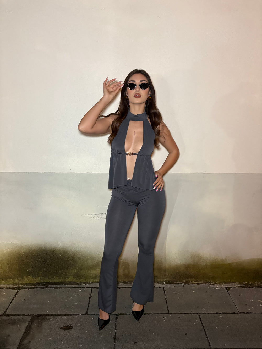 Coordinato Coachella grigio